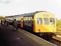 Class 101 DMU at Ely