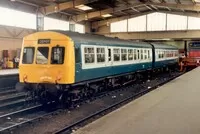 Class 101 DMU at Leeds