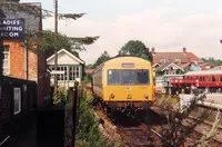 Class 101 DMU at Chappel and Wakes Colne