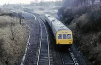 Class 101 DMU at Dunfermline