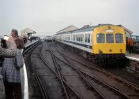 Class 101 DMU at New Holland Pier