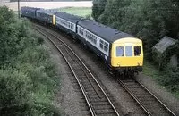 Class 101 DMU at Firsby