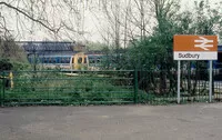 Class 101 DMU at Sudbury