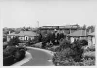 Class 101 DMU at Between Giffnock and Clarkston