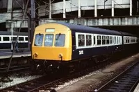 Class 101 DMU at Birmingham New Street