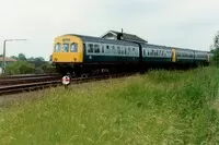 Class 101 DMU at Ely North Junction