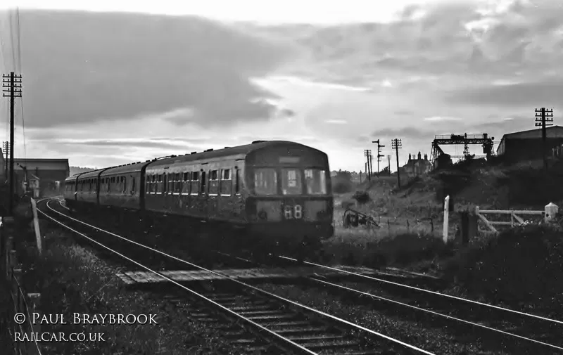 Class 101 DMU at Ecclesfield West