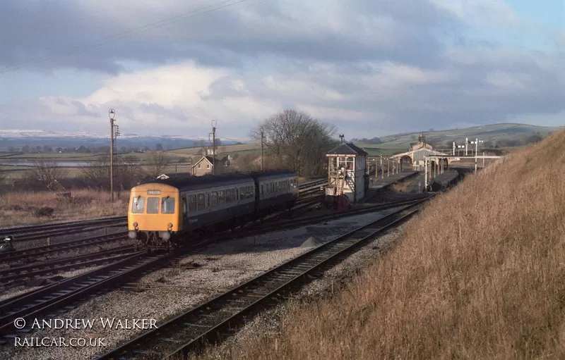 Class 101 DMU at Hellifield