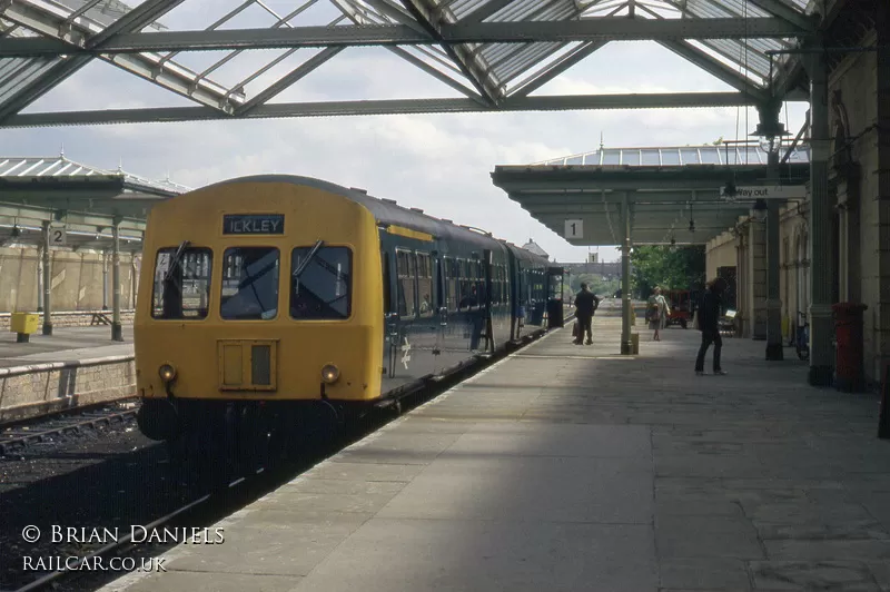 Class 101 DMU at Ilkley