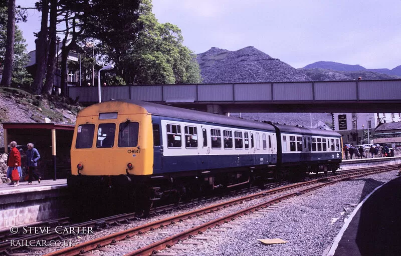 Class 101 DMU at Blaenau Ffestiniog