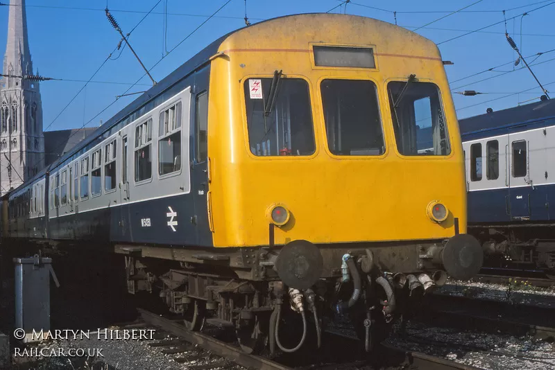 Class 101 DMU at Croft Street Sidings, Preston