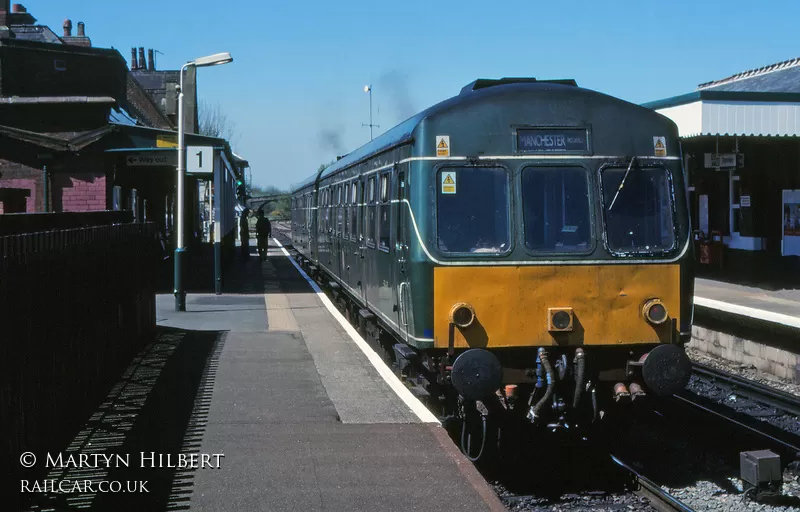 Class 101 DMU at Romiley