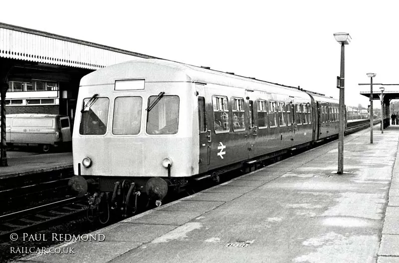 Class 101 DMU at Chesterfield