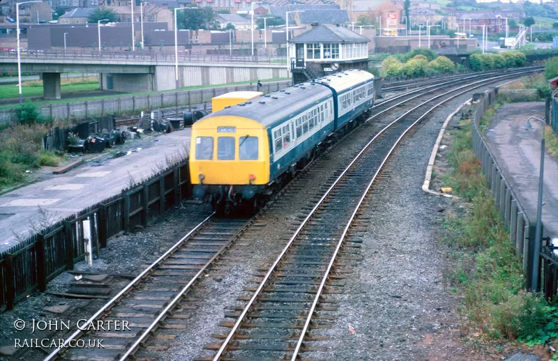 Class 101 DMU at Blaydon Junction