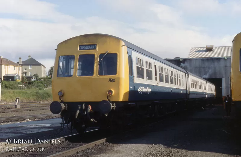 Class 101 DMU at Eastfield depot