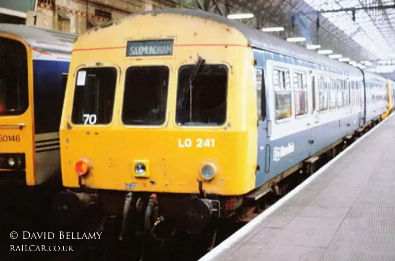 Class 101 DMU at Manchester Piccadilly