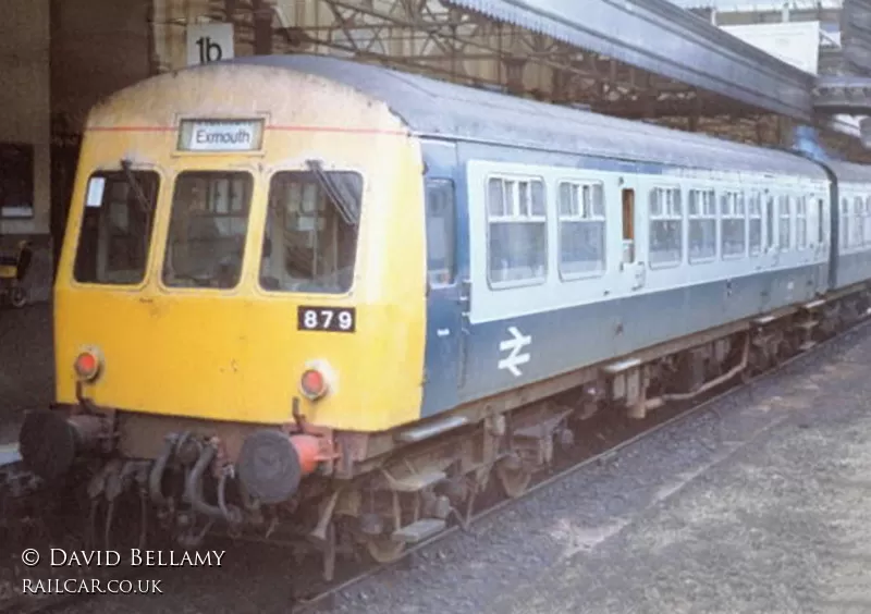 Class 101 DMU at Exeter St Davids