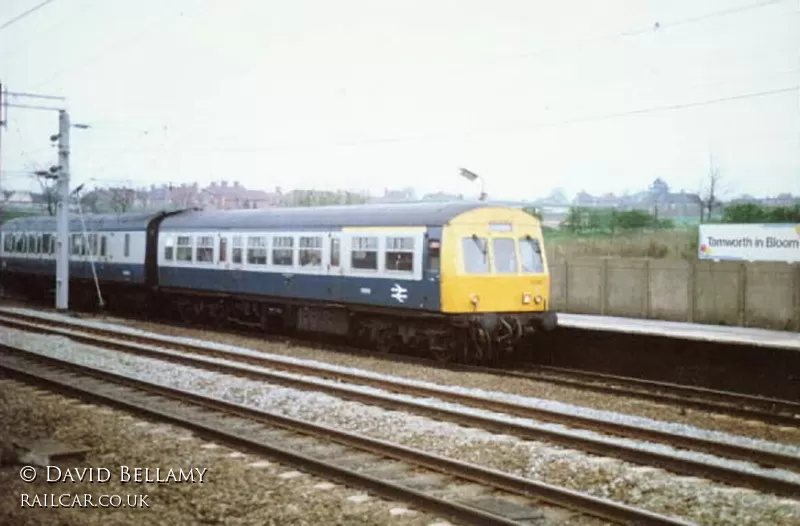 Class 101 DMU at Tamworth