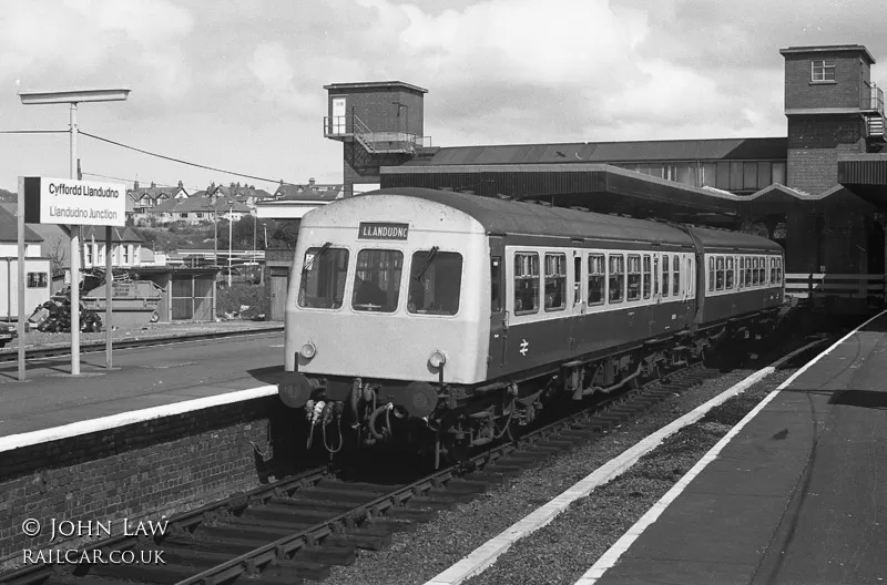 Class 101 DMU at Llandudno Junction