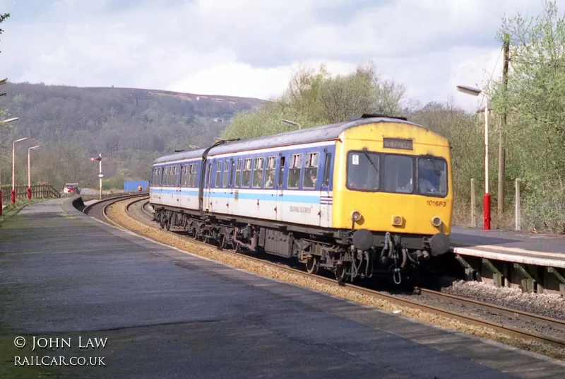 Class 101 DMU at Grindleford