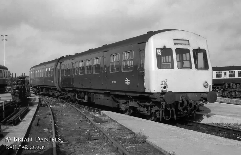 Class 101 DMU at Swindon Works