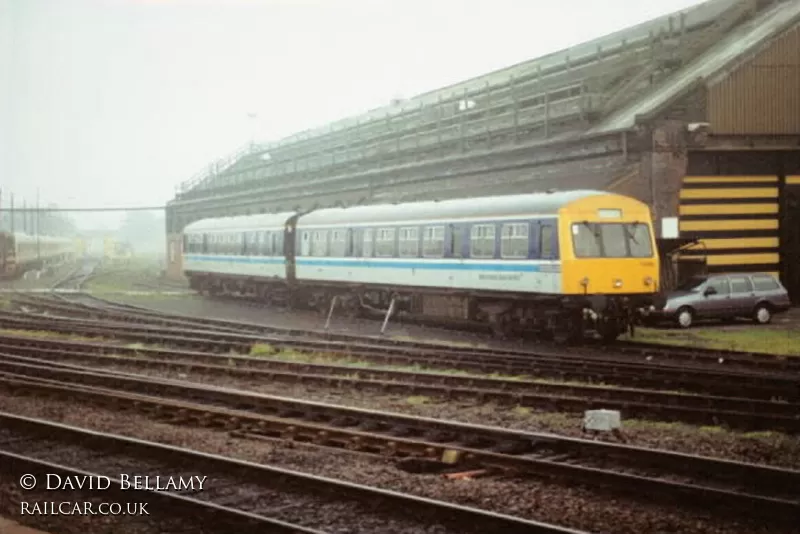 Class 101 DMU at Chester depot