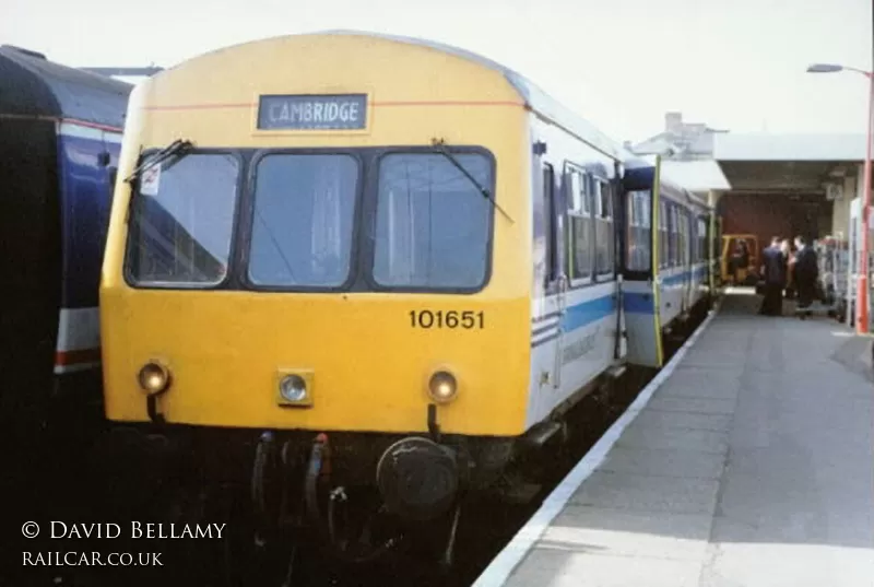 Class 101 DMU at Cambridge