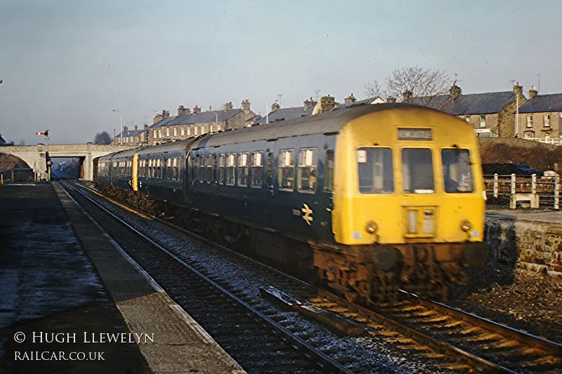 Class 101 DMU at Haltwhistle