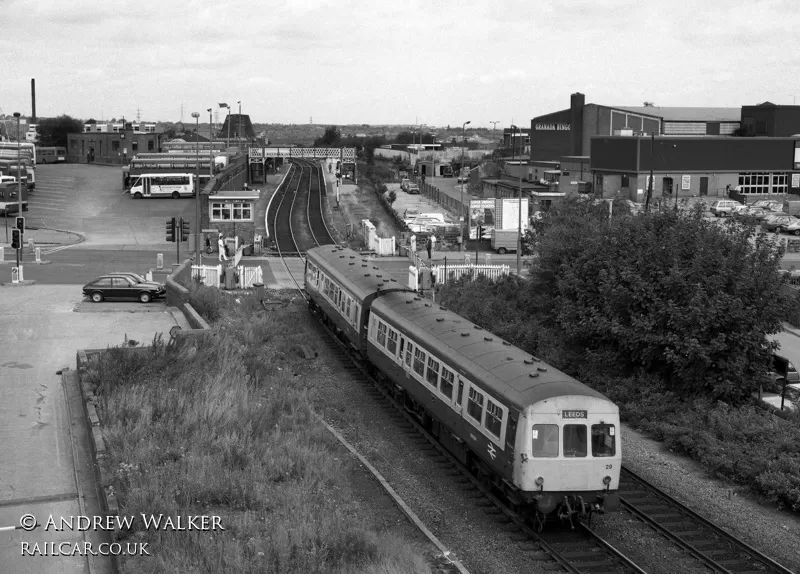 Class 101 DMU at Barnsley