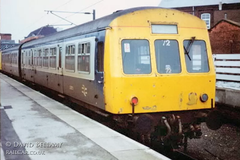 Class 101 DMU at Doncaster