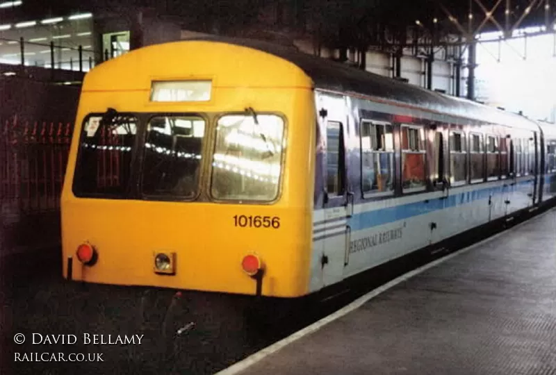 Class 101 DMU at Manchester Victoria