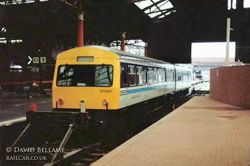 Class 101 DMU at Manchester Victoria