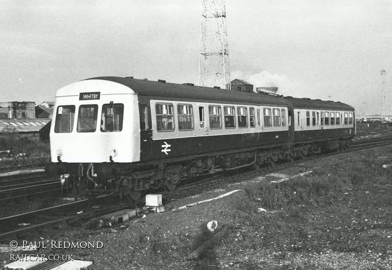Class 101 DMU at Thornaby