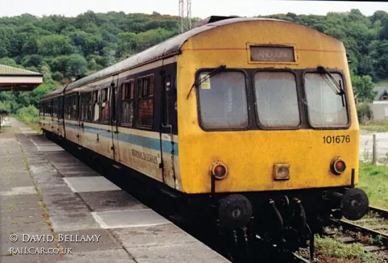 Class 101 DMU at Holyhead