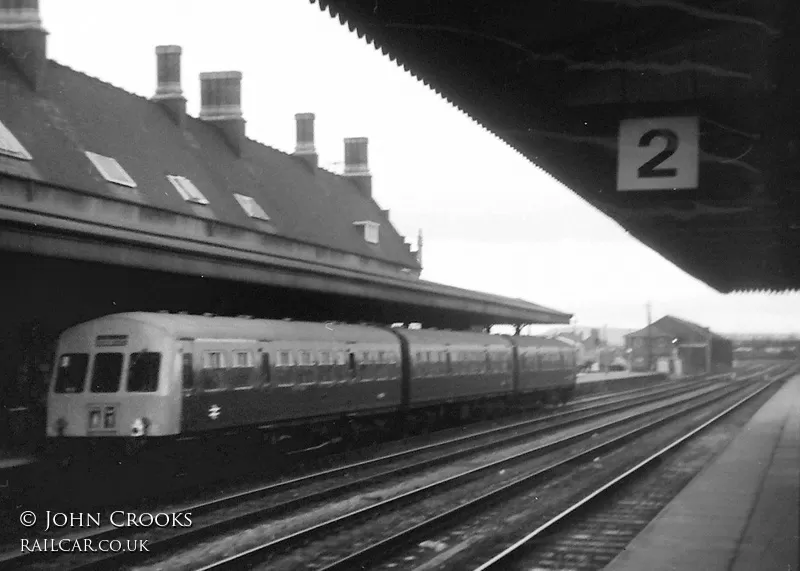 Class 101 DMU at Hereford