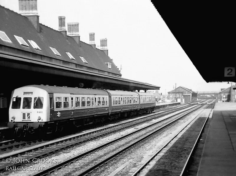 Class 101 DMU at Hereford