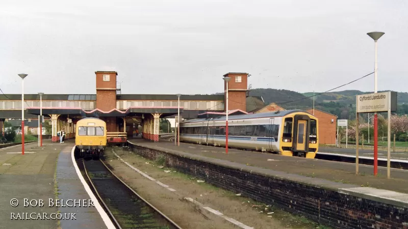 Class 101 DMU at Llandudno Junction