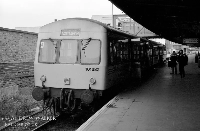 Class 101 DMU at Nottingham