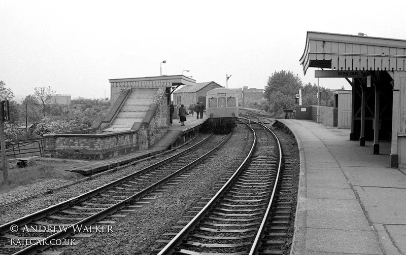 Class 101 DMU at Gainsborough Lea Road