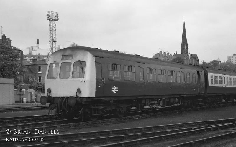 Class 101 DMU at Dundee depot