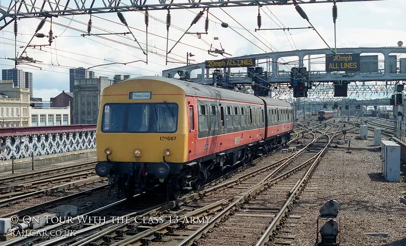 Class 101 DMU at Glasgow Central