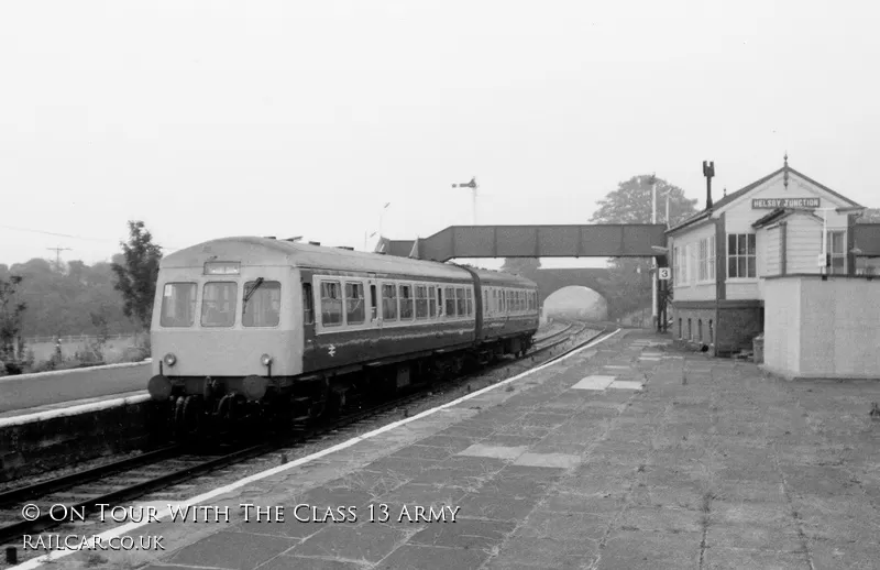 Class 101 DMU at Helsby