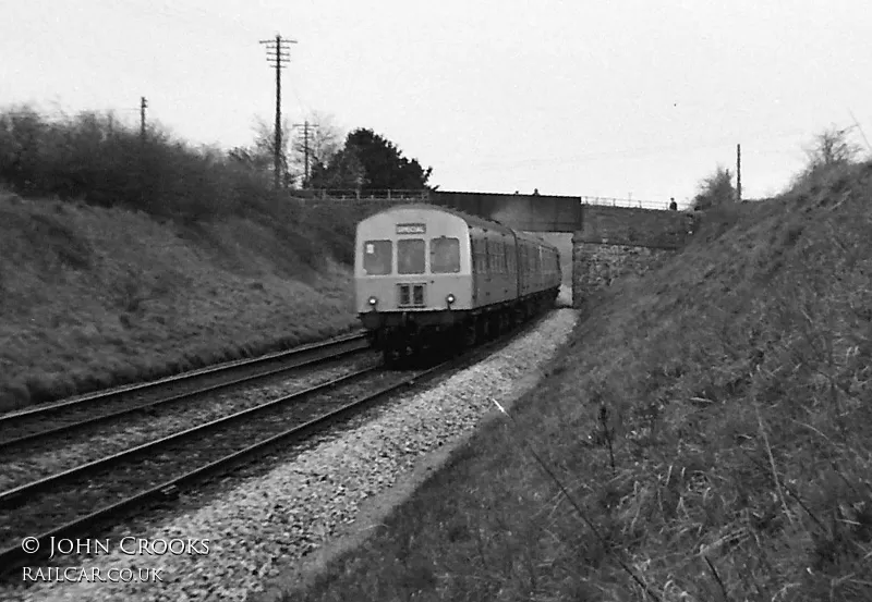 Class 101 DMU at St Devereux