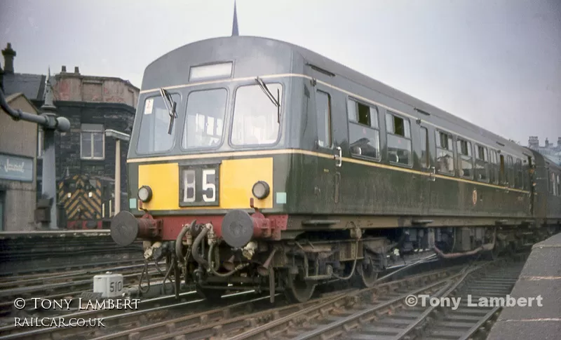 Class 101 DMU at Newcastle