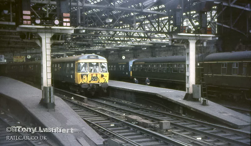 Class 101 DMU at Glasgow Central