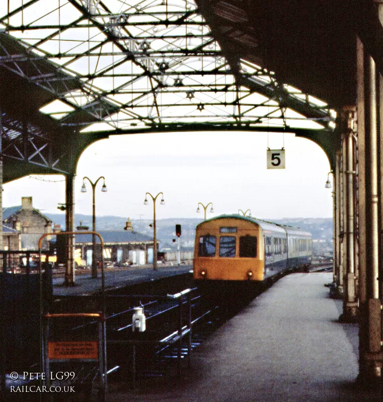 Class 101 DMU at Huddersfield