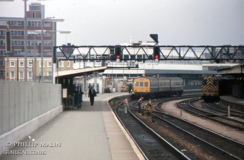 Class 101 DMU at Gloucester