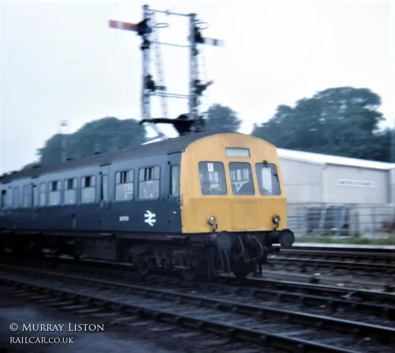 Class 101 DMU at Inverness