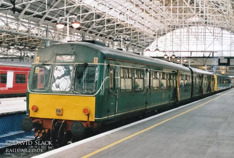 Class 101 DMU at Manchester Piccadilly