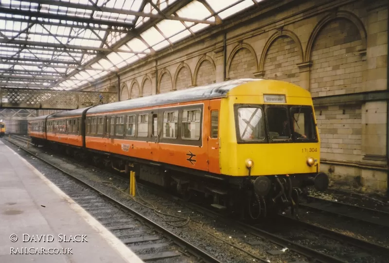 Class 101 DMU at Edinburgh Waverley